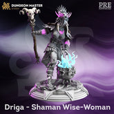 Driga 3D-printed model
